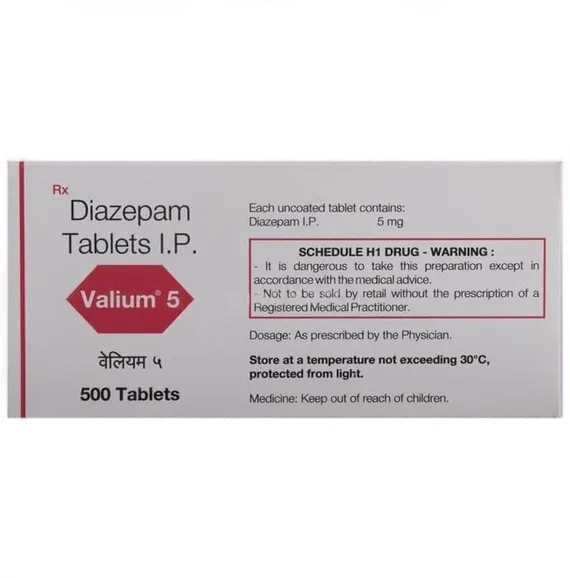 valium 5mg tablet 10's